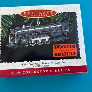 Lionel Keepsake Ornament - Black Steam Locomotive